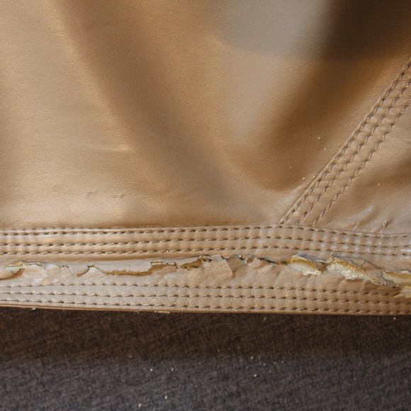 Dusty Pink Leather Jacket - Picture 5 of 5